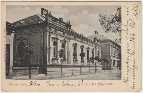 Üdvözlet Györböl! Teleky=utczai részlet