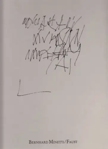 AHRENS, Bernhard Minetti/Faust. 1983