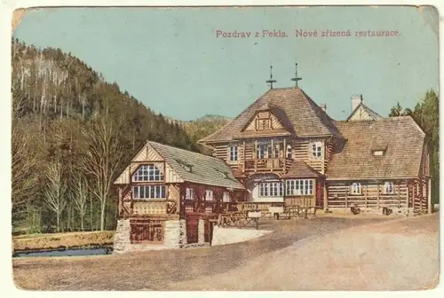 Pozdrav z Pekla. Nové zrizená restaurace.