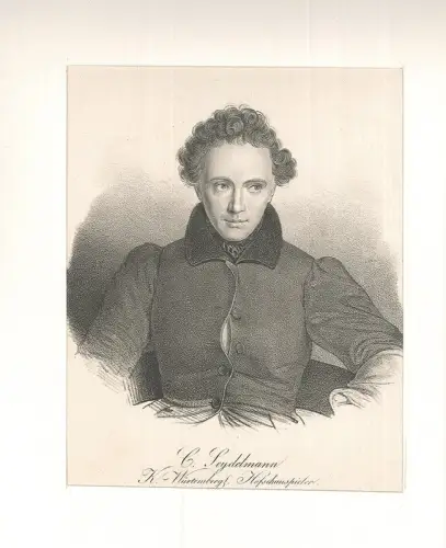 C. Seydelmann. K. Würtemberg. Hofschauspieler.