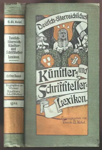 Biographien der Wiener Künstler und Schriftsteller. RHEINHARDT, Gustav (Red.) - 
