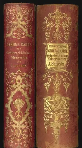 General-Karte des Oesterreichischen Kaiserstaates mit einem grossen Theile der a