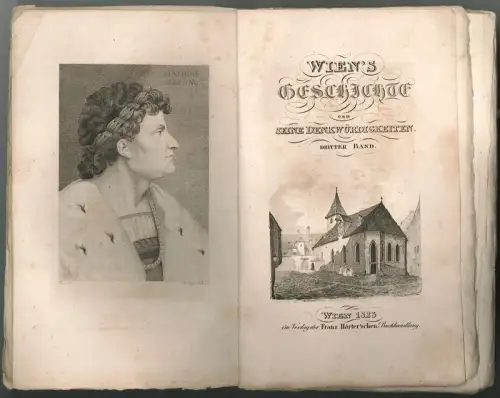 Wien`s Geschichte und seine Denkwürdigkeiten. HORMAYR(-HORTENBURG), Joseph Frhr.
