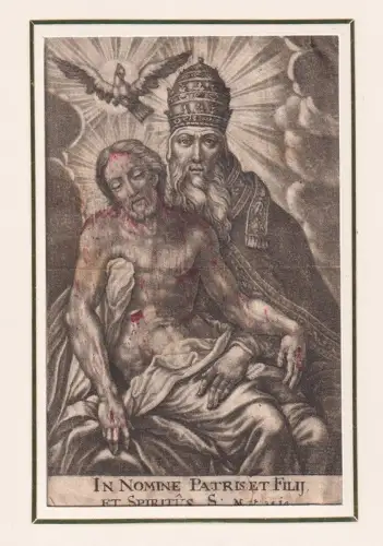 In nomine Patris et filij, et spiritus S.