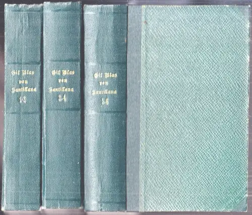 Gil Blas von Santillana. Neu übersetzt [von Wilhelm Christhelf Sigmund Mylius]. 