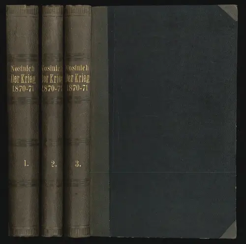 Der Krieg 1870-1871. N[OSINICH], J[ohann].