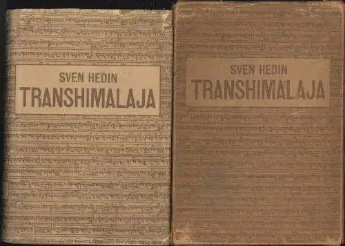 Transhimalaja. Entdeckungen und Abenteuer in Tibet. HEDIN, Sven. 1057-16
