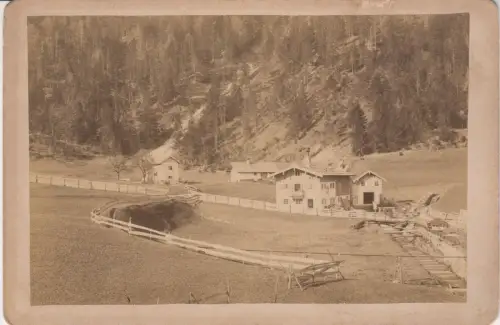 Papiermühle im Josefsthal bei Neuhaus (Oberbayern).