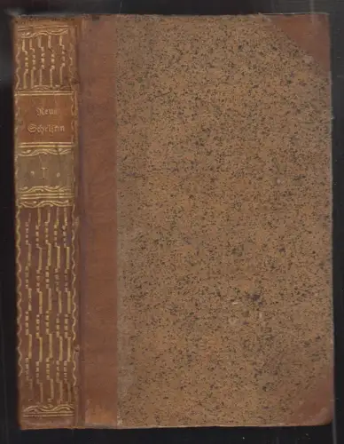 Neue Schriften. BONSTETTEN, Karl Viktor von.