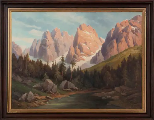 Der wilde Kaiser. FLIEHER, Karl, Maler (1881-1951).