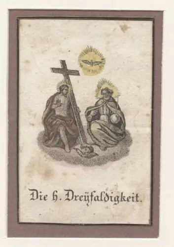 Die H. Dreyfaltigkeit.