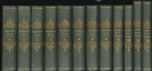 W. Shakespeare`s dramatische Werke übersetzt von Ernst Ortlepp. SHAKESPEARE, W[i