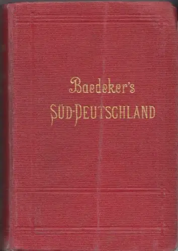 Süddeutschland. Oberrhein, Baden, Württemberg, Bayern und die angrenzend 1940-01