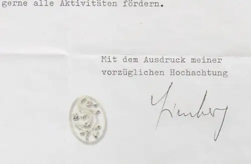 2 ms. Briefe m. eh. und weiters: Antwortkarte des Ministerin f. ihr zu Teil gewo