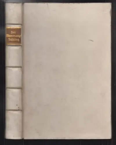 Des Minnesangs Frühling. LACHMANN, Karl - HAUPT, Moriz (Hrsg.).