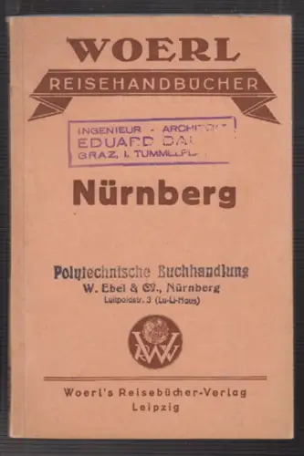 Illustrierter Führer durch Nürnberg und Umgebung.