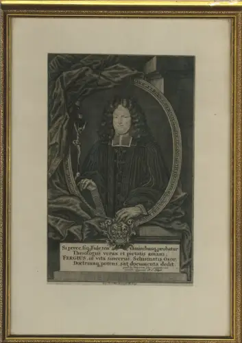 Heinric Fergen Superint Endens Ducat Saxo-Gothani Generalis Consistori Assesor