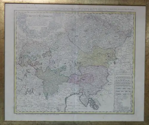 Le cercle d`Autriche consistant dans l`Archiduché d`Autriche le Duché de Stirie,