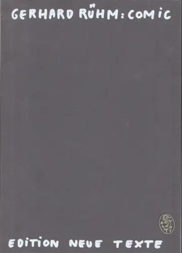 Comic. RÜHM, Gerhard.
