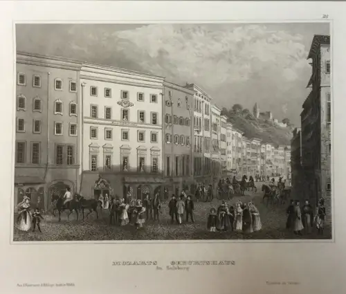 Mozarts Geburtshaus in Salzburg. 0008-16