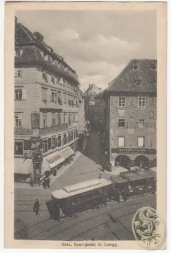Graz, Sperrgasse m. Luegg.