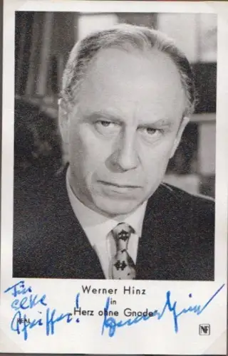 Werner Hinz in Herz ohne Gnade.