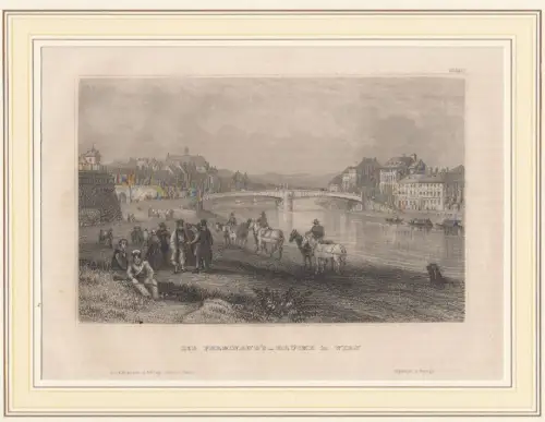 Die Ferdinand`s-Brücke in Wien.