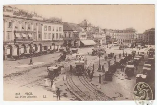 Nice. La Place Masséna.