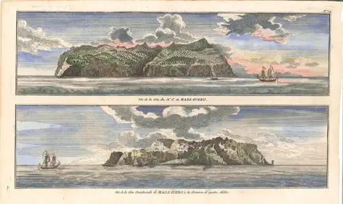 Vue de la Cote du N. E. de Masa-Fuero / Vue de la Cote Occidentale de Masa-Fuero