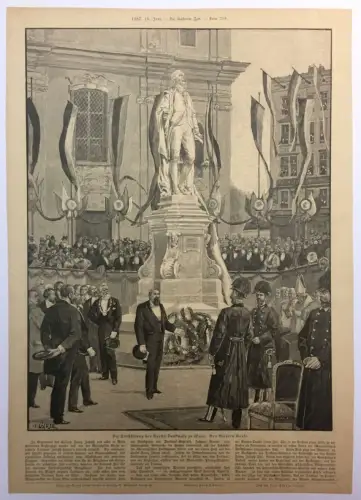 Die Enthüllung des Haydn-Denkmals zu Wien. GAUSE, W.