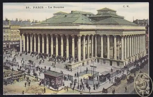 Paris - La Bourse.