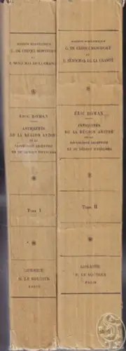 Antiquités de la région andine de la République Argentine et du désert d`Atacama