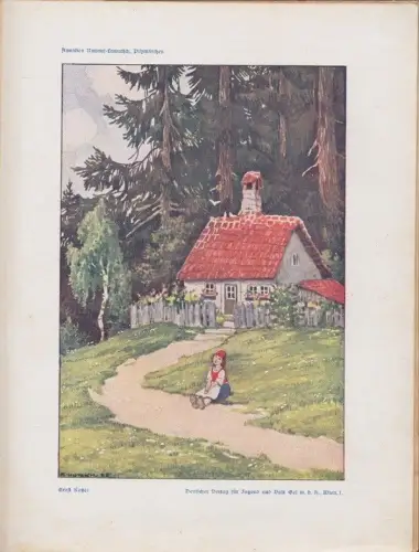 UMLAUF-LAMATSCH, Pilzmärchen. 1925