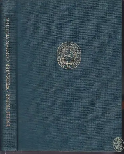 TRUNZ, Weimarer Goethe-Studien. 1984