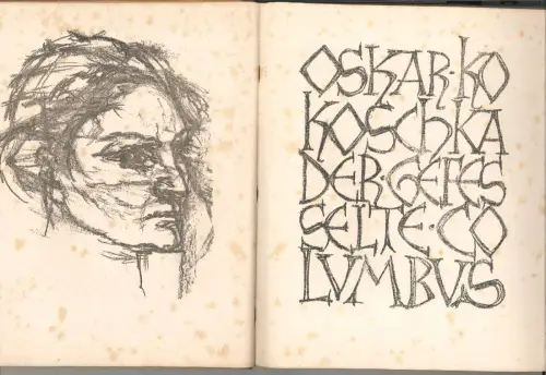 Der gefesselte Columbus. KOKOSCHKA, Oskar.