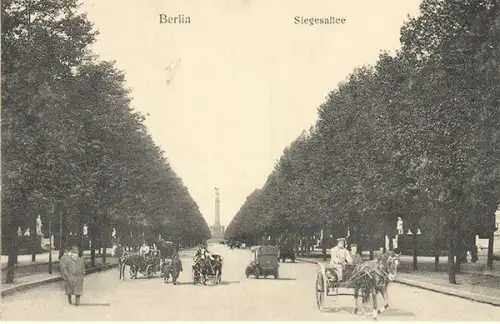 Berlin. Siegesallee.