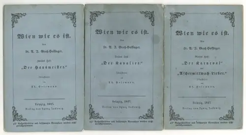 Wien wie es ist. GROSS-HOFFINGER, A.J. 0918-22