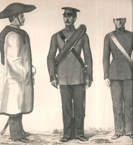 Darstellung von drei unformierten Personen.