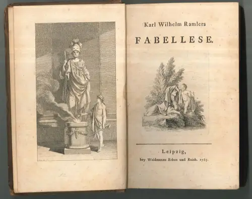Fabellese. RAMLER, Karl Wilhelm.
