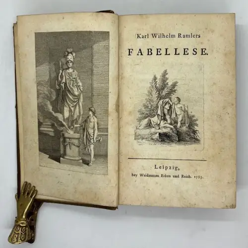 Fabellese. RAMLER, Karl Wilhelm.