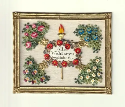 Alles Wohlseyn beglücke Sie.