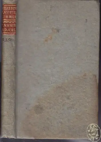 KLEIST, Sämtliche Werke. 1776