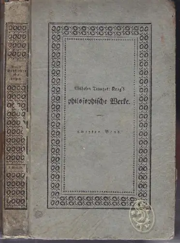 KRUG, System der theoretischen Philosophie.... 1818