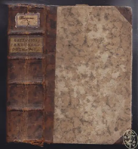GAZZANIGA, Theologiae Dogmaticae in Systema... 1781