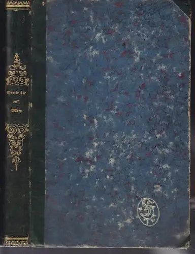 SCHIMMER, Geschichte von Wien. 1844