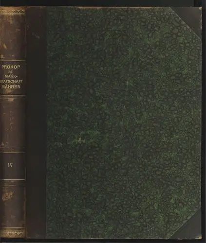 Die Markgrafschaft Mähren in kunstgeschichtlicher Beziehung. Grundzüge e 0133-26