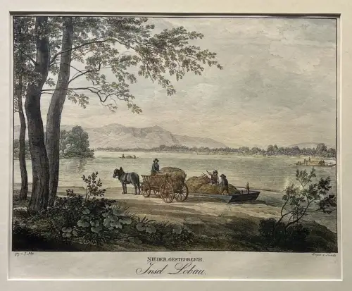 Nieder-Oesterreich. Insel Lobau. ALT, J[akob]. - KUNIKE, [Adolph Friedrich].
