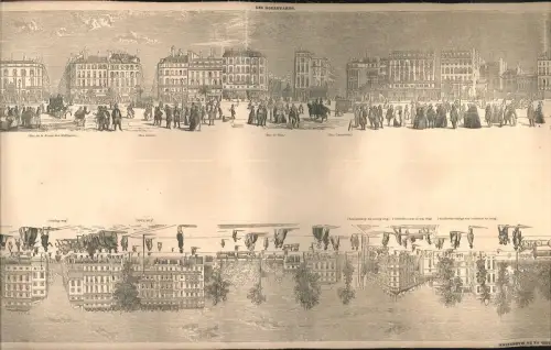 [Boulevards de Paris]. L`illustration. Journal universel. (RENARD, Édouard).