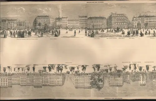 [Boulevards de Paris]. L`illustration. Journal universel. (RENARD, Édouard).