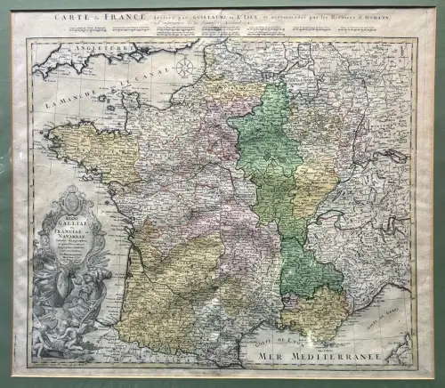 Regni Galliae seu Franciae et Navarrae Tabula Geographica: in usum Eleme 1798-25